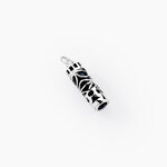 Pendentif Tiki Argent Blanc Onyx - Pendentifs Famille | Histoire d&rsquo;Or