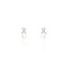 Boucles D'oreilles Pendantes Sathine Argent  Perle De Culture Et Oxyde - Boucles d'oreilles fantaisie Femme | Histoire d’Or