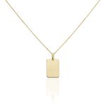 Collier Plaqu&eacute; Or Jaune Idiattis - Colliers Homme | Histoire d&rsquo;Or