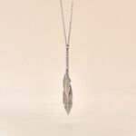 Collier Euriell Argent Blanc - Colliers fantaisie Femme | Histoire d&rsquo;Or