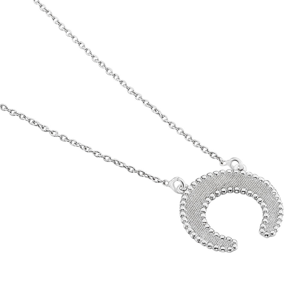 Collier Vaea Argent Blanc - Colliers fantaisie Femme | Histoire d&rsquo;Or