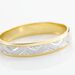 Alliance Cesarius Ruban Plat Or Bicolore - Alliances Unisex | Histoire d’Or
