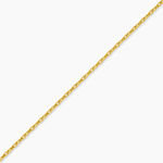 Bracelet Je&iuml;na Acier Dor&eacute; - Bijoux sans pierre Femme | Histoire d&rsquo;Or