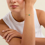 Bracelet Lucky Gems Or Jaune Malachite - Bracelets Lithoth&eacute;rapie Femme | Histoire d&rsquo;Or