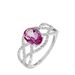 Bague Tina Or Blanc Topaze Et Diamant - Bagues solitaires Femme | Histoire d’Or