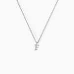 Collier Neruda Argent Blanc Oxyde De Zirconium - Colliers fantaisie Femme | Histoire d&rsquo;Or