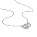 Collier Annae Argent Blanc Oxyde De Zirconium - Colliers fantaisie Femme | Histoire d’Or