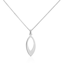 Collier Andrienne Argent Blanc - Colliers Plume Femme | Histoire d’Or