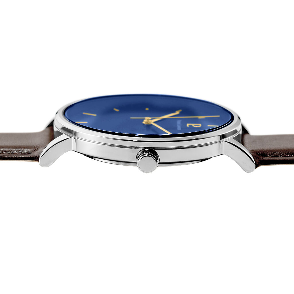 Montre Pierre Lannier Essential Bleu - Montres Homme | Histoire d&rsquo;Or