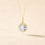 Collier Adil Or Jaune Oxyde De Zirconium - Colliers Femme | Histoire d&rsquo;Or