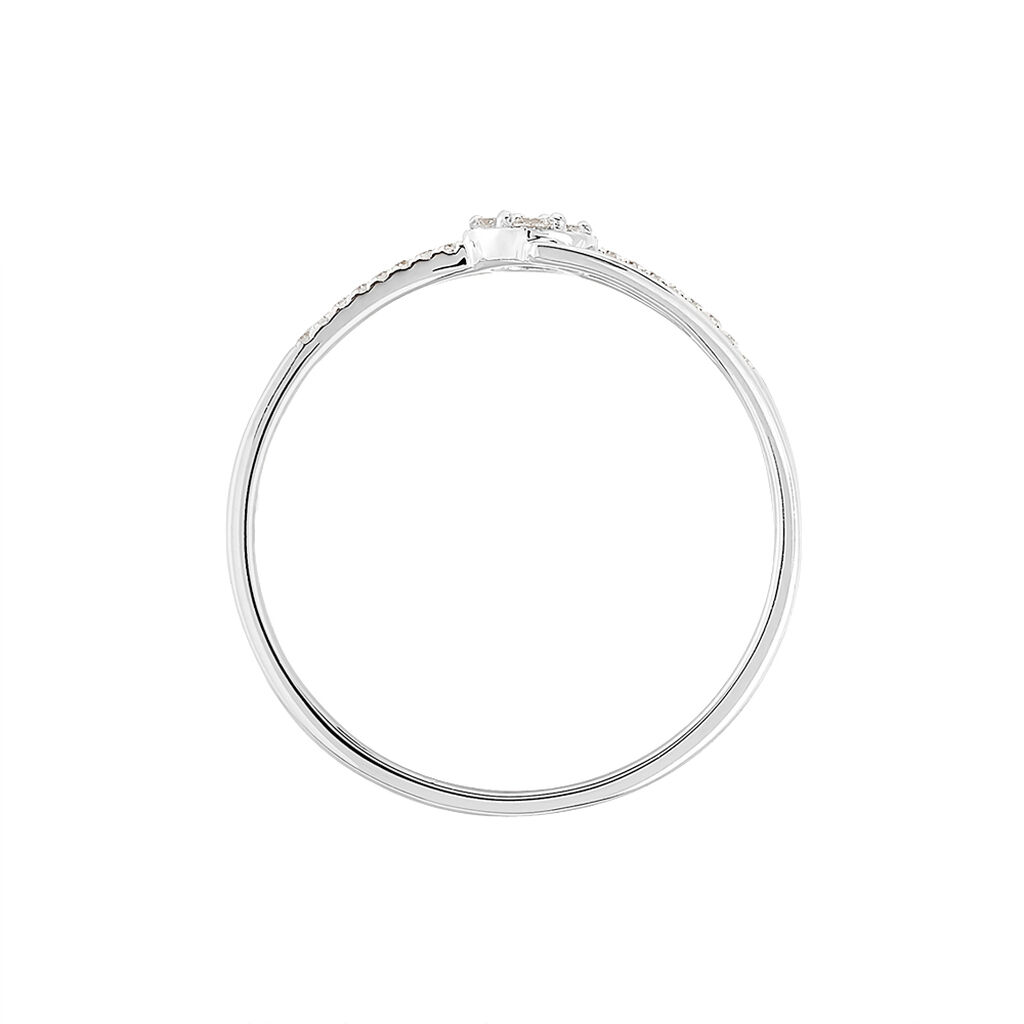 Bague Solitaire Atalante Or Blanc Diamant - Bagues solitaires Femme | Histoire d’Or