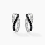 Boucles D'oreilles Puces Bethany Argent Blanc Oxyde De Zirconium - Boucles d'oreilles fantaisie Femme | Histoire d&rsquo;Or