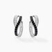 Boucles D'oreilles Puces Bethany Argent Blanc Oxyde De Zirconium
