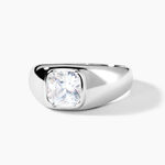 Bague Huge Argent Blanc Oxyde De Zirconium -  Femme | Histoire d&rsquo;Or