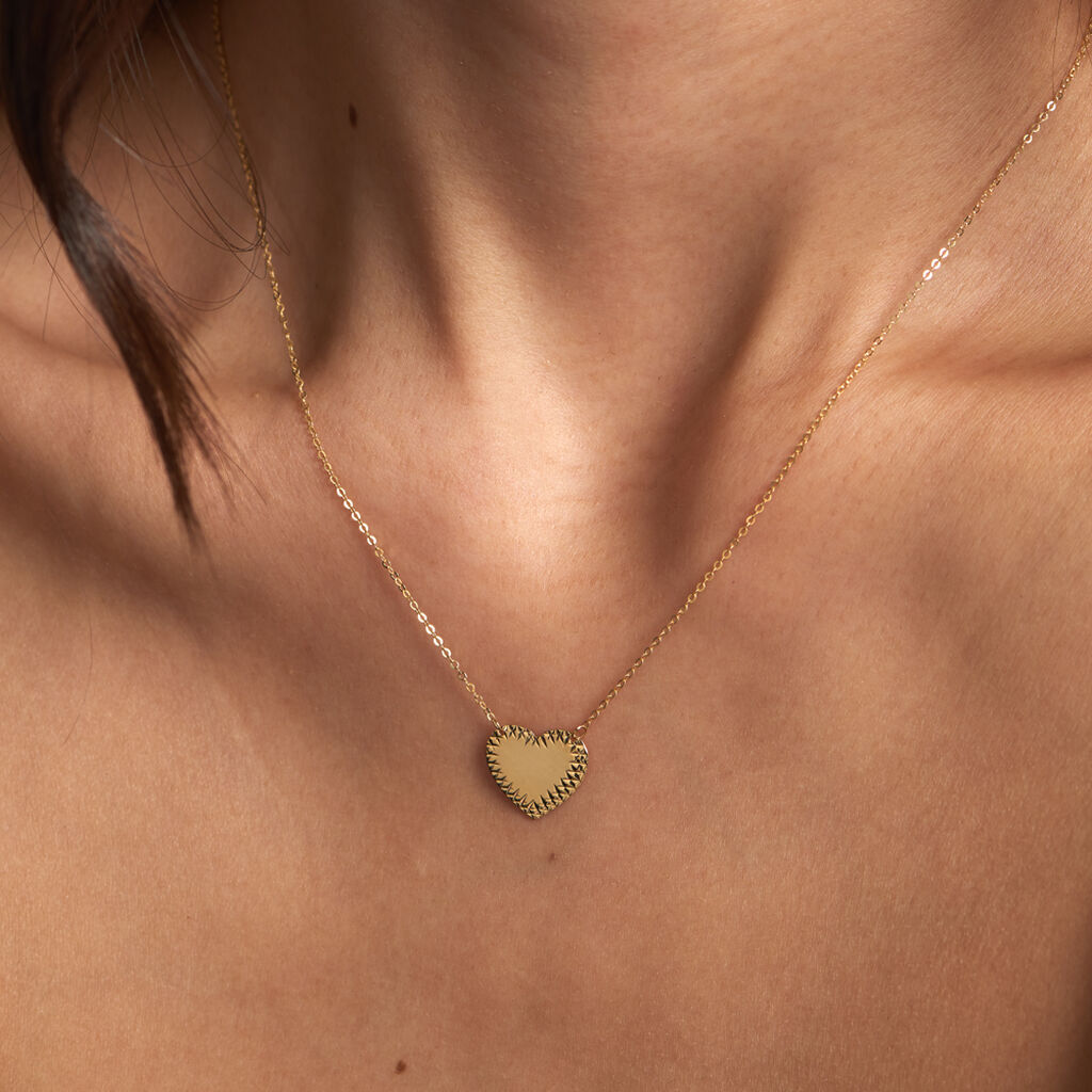 Collier Lagina Or Jaune - Cadeaux de naissance Femme | Histoire d’Or