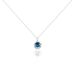 Collier Argent Blanc Clover Verre Oxydes De Zirconium - Colliers fantaisie Femme | Histoire d’Or