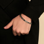 Bracelet Jourdan Acier Blanc - F&ecirc;te des p&egrave;res Homme | Histoire d&rsquo;Or