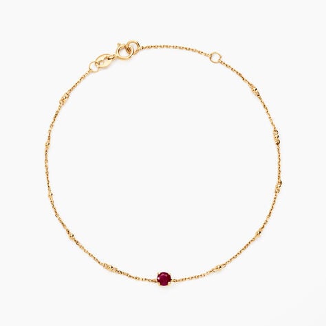 Bracelet Onora Or Jaune Rubis - Bracelets Femme | Histoire d&rsquo;Or