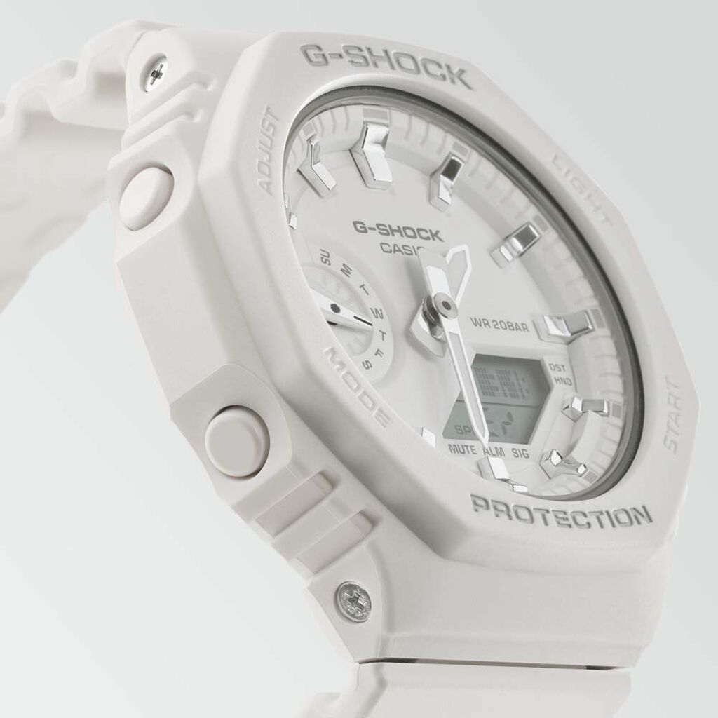 Montre Casio G-shock Blanc - Montres Femme | Histoire d&rsquo;Or