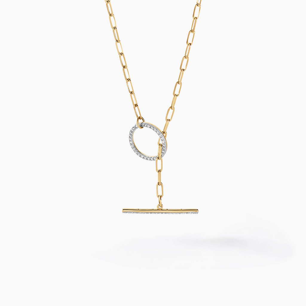 Collier Loved One Or Jaune Diamant - Colliers Femme | Histoire d’Or