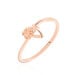 Bague Zenia Argent Rose - Bagues fantaisie Femme | Histoire d’Or