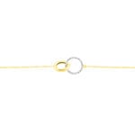 Bracelet Or Bicolore Gontrania - Bracelets Femme | Histoire d&rsquo;Or