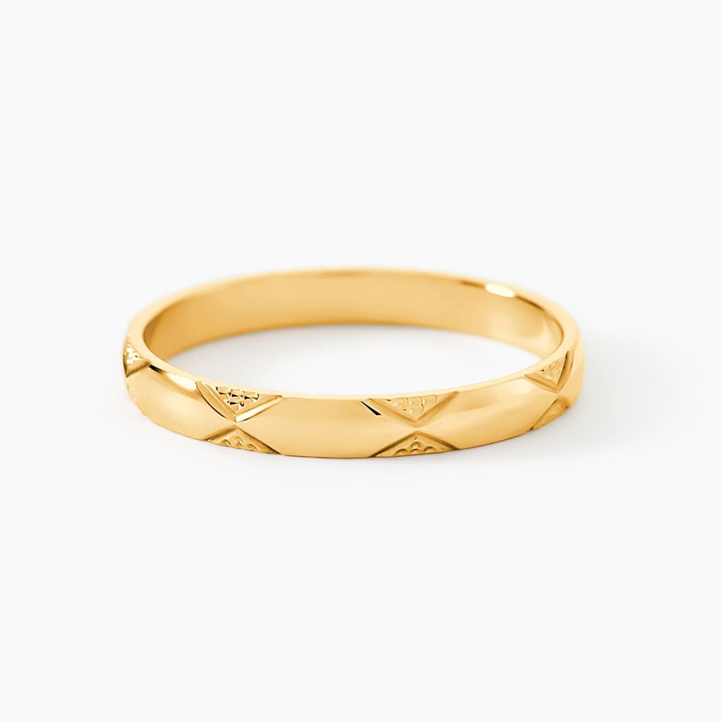 Alliance Harmonie Or Jaune - Alliances 18 carats Unisex | Histoire d&rsquo;Or