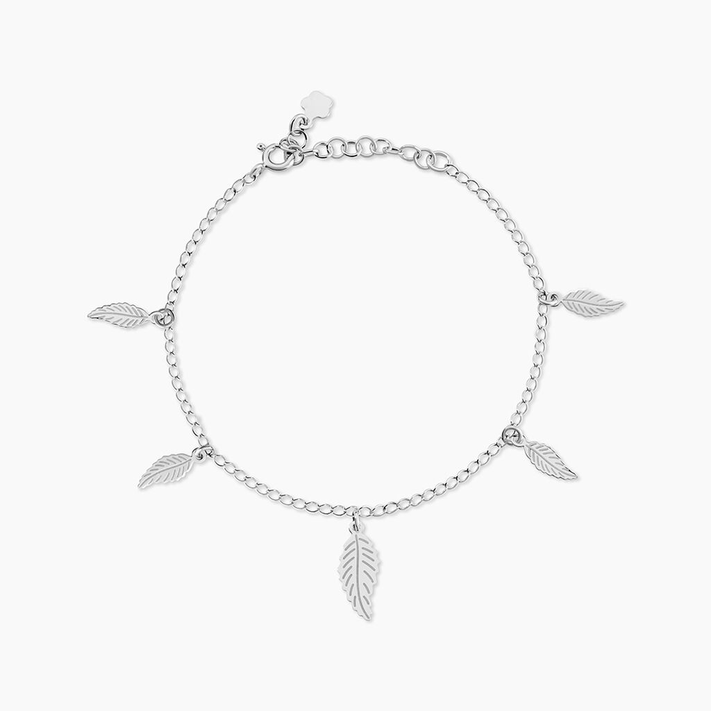 Bracelet Fabia Argent Blanc - Bracelets Femme | Histoire d’Or