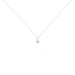 Collier Vrille Accompagnee Or Blanc Diamant - Colliers Femme | Histoire d’Or