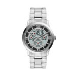 Montre Fossil Bic Tic Tourbillon Argent&eacute; - F&ecirc;te des p&egrave;res Homme | Histoire d&rsquo;Or