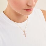 Pendentif Lavinia Or Jaune - Pendentifs croix Unisex | Histoire d&rsquo;Or