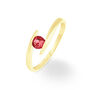 Bague Tiphaine Or Jaune Rubis