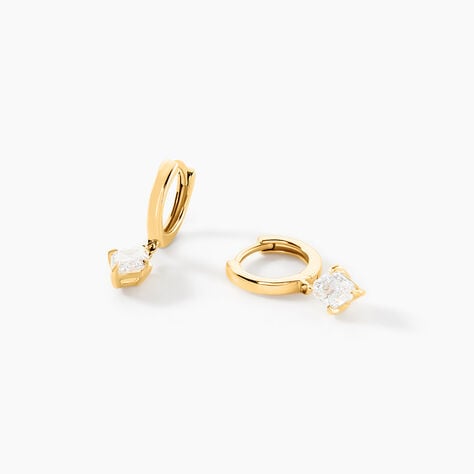 Créoles Collection Icone Or Jaune Diamant Synthétique - Nouveautés Femme | Histoire d’Or