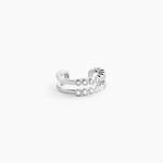 Bague D'oreille Unitaire Widar Argent Blanc Oxyde - Boucles d'oreilles fantaisie Femme | Histoire d&rsquo;Or