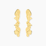Boucles D'Oreilles Pendantes Goldess Acier Jaune - Boucles d'oreilles fantaisie Femme | Histoire d&rsquo;Or