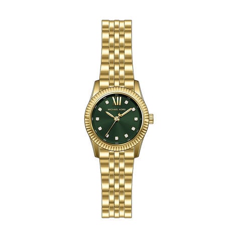 Montre Michael Kors Petite Lexington Vert - Montres Femme | Histoire d&rsquo;Or