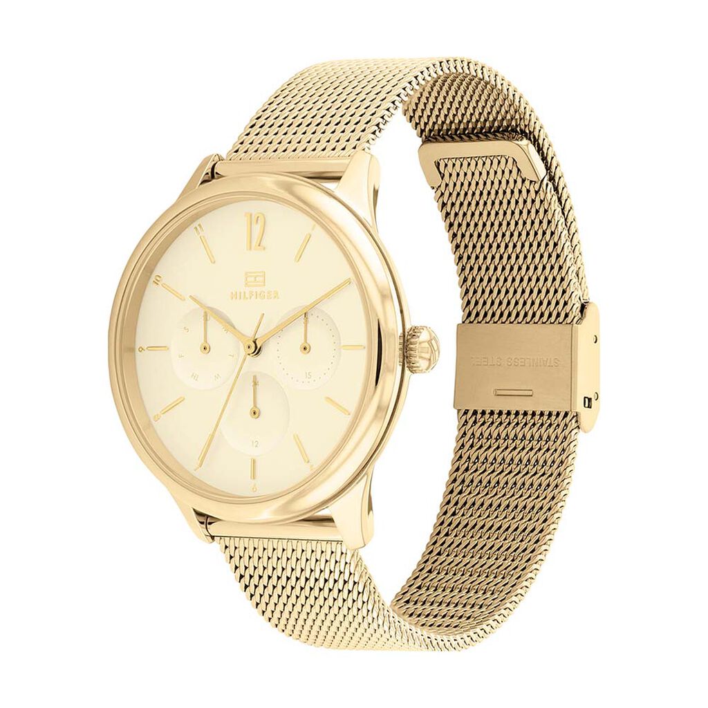 Montre Tommy Hilfiger Layla Dor&eacute; - Montres Femme | Histoire d&rsquo;Or