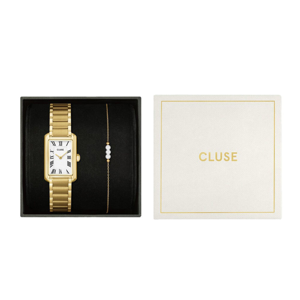 Coffret De Montre Cluse Belisenna Blanc - Montres Femme | Histoire d’Or