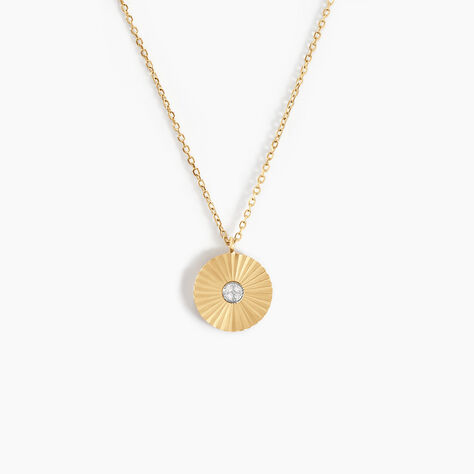 Collier Diamantae Or Jaune Diamant - Colliers Femme | Histoire d’Or