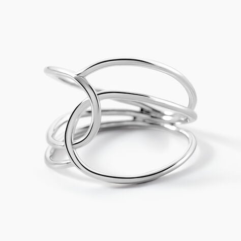 Bague Paros Argent Blanc - Bagues fantaisie Femme | Histoire d&rsquo;Or