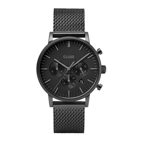 Montre Cluse Aravis Noir - Montres Homme | Histoire d’Or