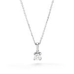 Collier Aphrodite Platine Blanc Diamant - Colliers Femme | Histoire d&rsquo;Or