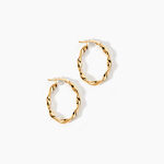 Cr&eacute;oles Falbala Or Jaune - Boucles d'oreilles cr&eacute;oles Femme | Histoire d&rsquo;Or