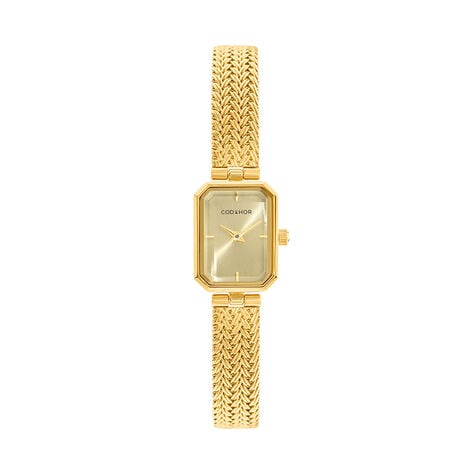 Montre Codhor Gaby Dor&eacute; - F&ecirc;te des m&egrave;res Femme | Histoire d&rsquo;Or