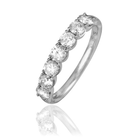 Alliance Eloise Or Blanc Diamant - Alliances Femme | Histoire d’Or