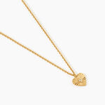 Collier Phebee Argent Dor&eacute; A L'Or 750/1000 Oxyde De Zirconium - F&ecirc;te des m&egrave;res Femme | Histoire d&rsquo;Or