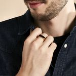 Chevaliere Plaqu&eacute; Or Gregh Email - Chevali&egrave;res Homme | Histoire d&rsquo;Or