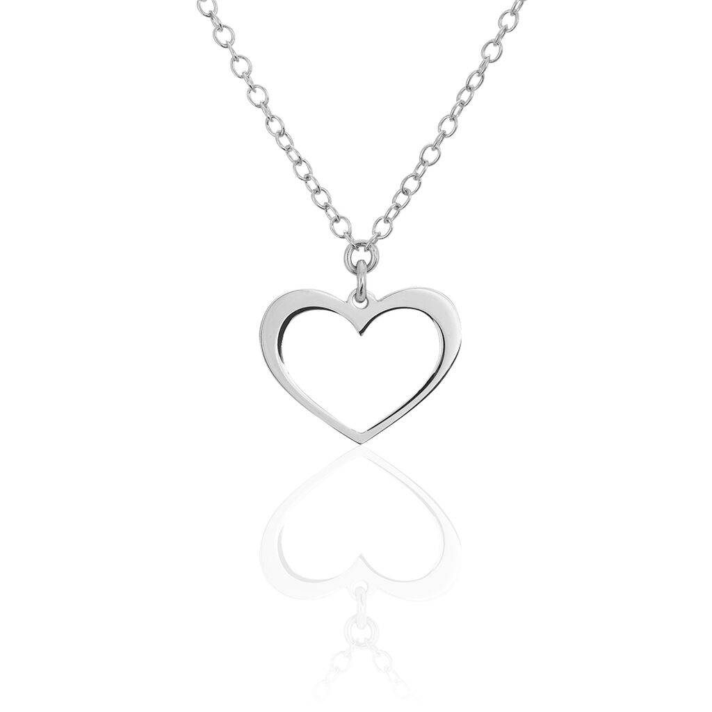 Collier Cosima Argent Blanc