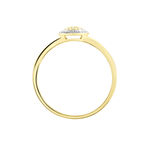 Bague Or Jaune Finola Diamants - Bagues avec pierre Femme | Histoire d&rsquo;Or