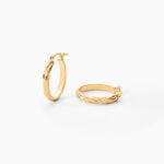 Cr&eacute;oles Ananas Or Jaune - Boucles d'oreilles cr&eacute;oles Femme | Histoire d&rsquo;Or